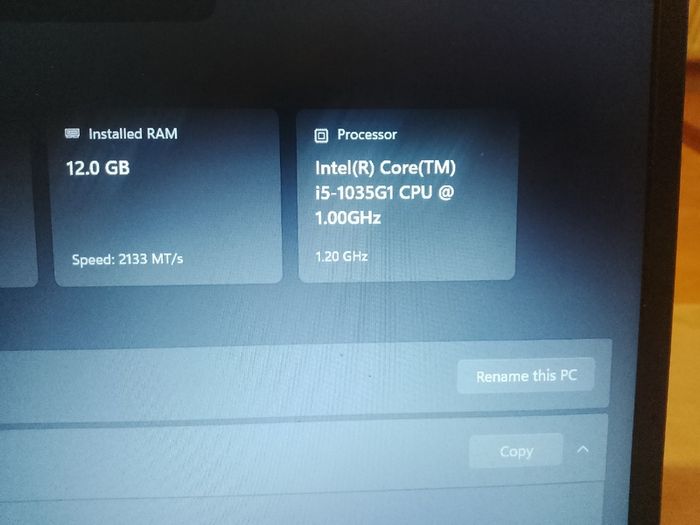 Asus X409j I5-1035g1