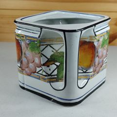 The Cube Teapot Gibson And Sons Burslem England Missing Lid Vintage ART DECO STYLE