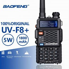 BaoFeng BF-F8+ 5W TRI-POWER Two Way Ham Radio Walkie Talkie Black