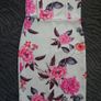 Floral Cap Sleeve Crossover Dress. Size 10 Image 3