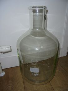 Glass bottle Shott Duran 10 litters