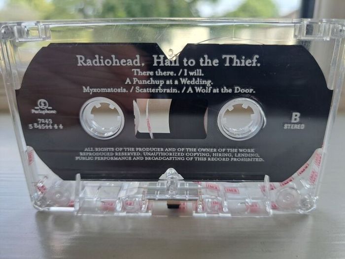 Radiohead Rare  Hail to the Thief 2003 Cassette