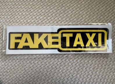 Fake Taxi sticker