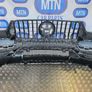Front Bumper For A Mercedes Gle 2020-2024 Amg Line W167 With Gtr Grill C197 Black Image 6