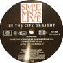 Simple Minds  Live In The City Of Light X2LPS Image 4