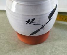 Medium Storage Pottery Pot and lid.
