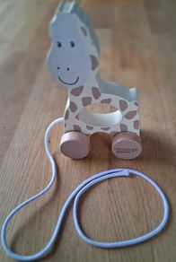 Matchstick Pull Along Toy giraffe