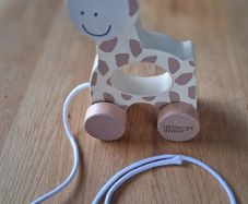 Matchstick Pull Along Toy giraffe