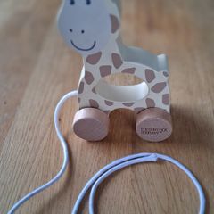 Matchstick Pull Along Toy giraffe