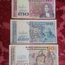 Ireland Full Set B Series Banknotes Image 4