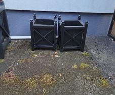 Steel Versailles planters