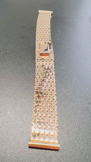 Gold watch bracelet