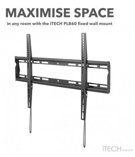 iTECH Wall Mount Fixed Vesa for 37" to 80" TV's | PLB60B