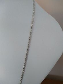 Stainless Steel Twisted Rope Chain - 30" 2.4mm