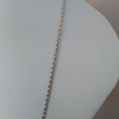 Stainless Steel Twisted Rope Chain - 30" 2.4mm