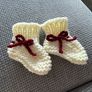 crochet baby dress headband and little socks Image 4