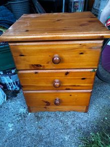 solid wood locker