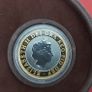 2001 MARCONI Set of 2 coins 925 Silver and 22ct gold Image 6