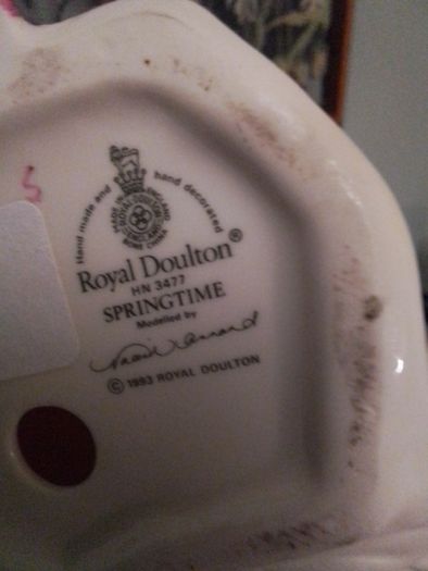 Royal Doulton " Springtime" Rare Figurine