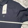 BNWT French Connection Mens Marine/Gunmetal Polo Tee Shirt Size Large Image 5