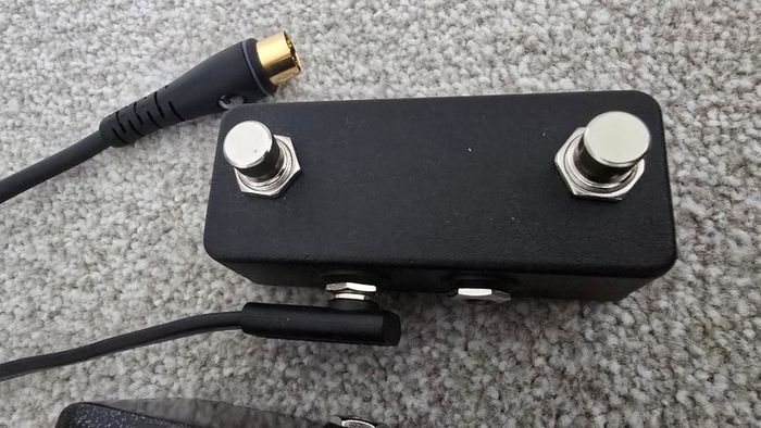 Line 6 Helix Stomp + Mission TT 2 Footswitch