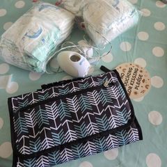 groegg temperature, changing mat, nappies size 1