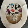 Brand New Funky Print Toilet Seat Image 2
