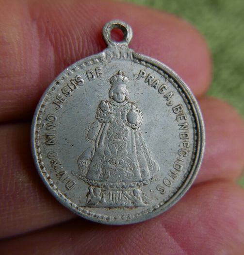 Antique Medals Pendants Holy Charms