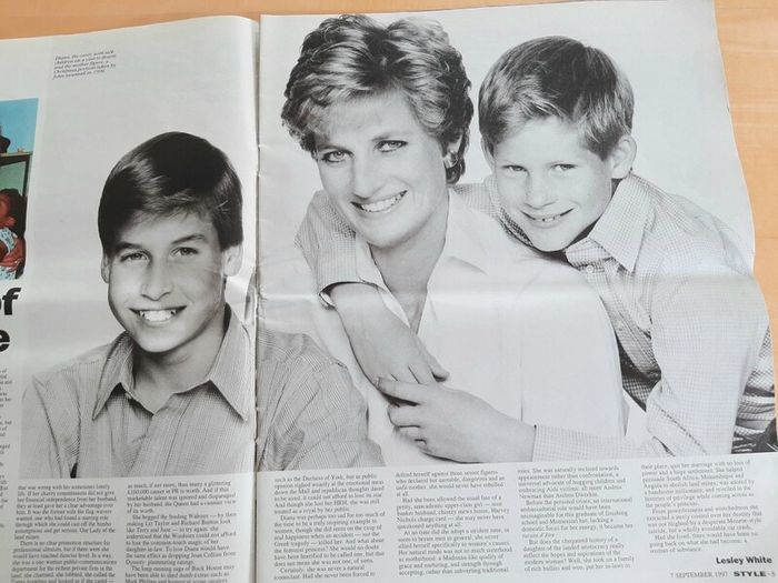 Sunday Times 1997: 'Diana: a tribute'