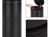 Automatic Sensor Dustbin 80 L Carbon Steel Black