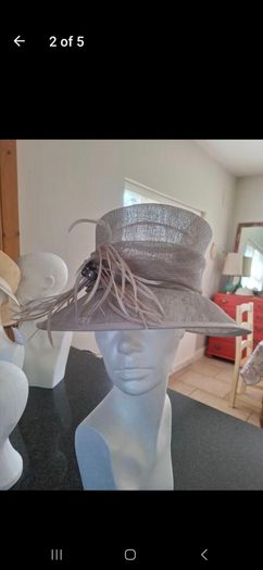 Stunning Silver Hat