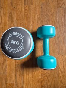 Pair of 4kg dumbbells