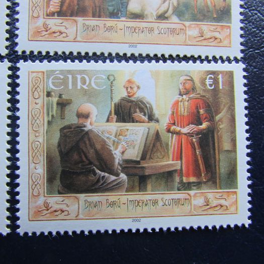 Irish King Brian Boru,set Stamps.MNH.2002.