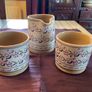 Nicholas Mosse new Lavender three piece set . Two large mugs and a cylinder jug . Image 3