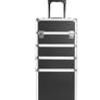 Multi-function 4 in 1 Beauty Cosmetic makeup nail hairdressing Beauty Case black Vanity Trolley Image 2