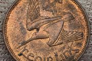 Ireland 1939 1/4d Farthing Beautiful Uncirculated Red