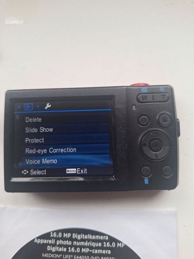 Medion 16MP Digital Camera  Red