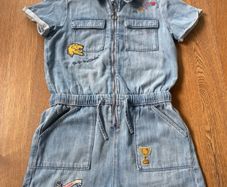 Harry Potter denim playsuit