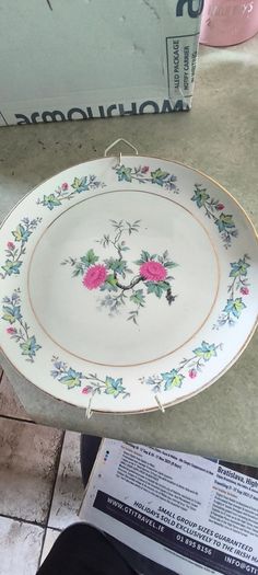 Arklow Caroline dinner hanging plate Arklow,     County Wicklow
