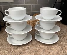 coffee cups & saucers