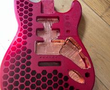 3d printed guitar body