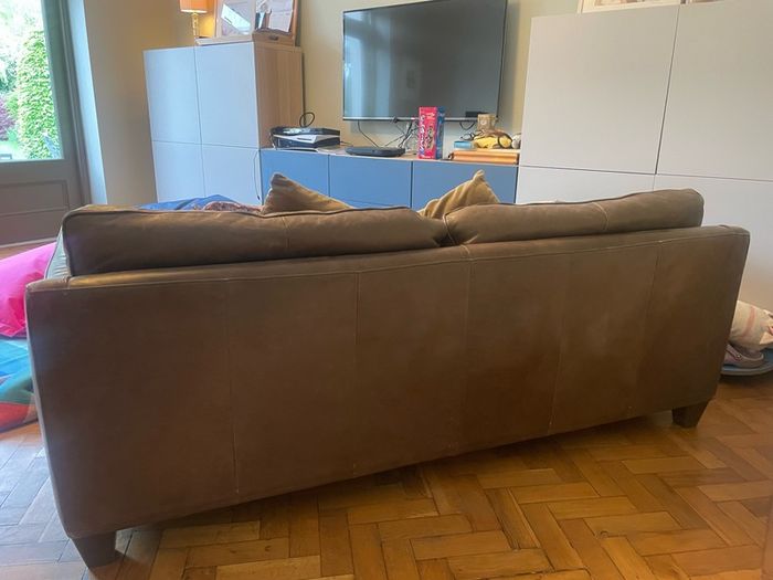Leather sofa