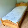 Pine single bed Image 3