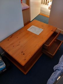 Pinewood storage chest