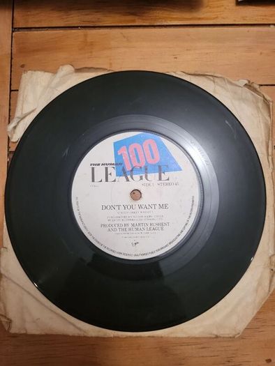 The Human League Dont You Want Me 7 inch Single 1981 Virgin