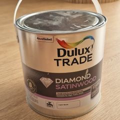 Dulux Trade Diamond Satinwood Paint - Grey