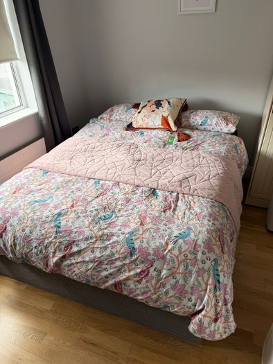 King Size Bed Frame & Mattress - Complete Set