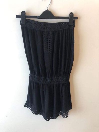 Black playsuit (size 8)