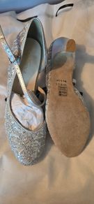 soDanca dance shoes Silver size 5 1/2