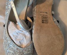 soDanca dance shoes Silver size 5 1/2